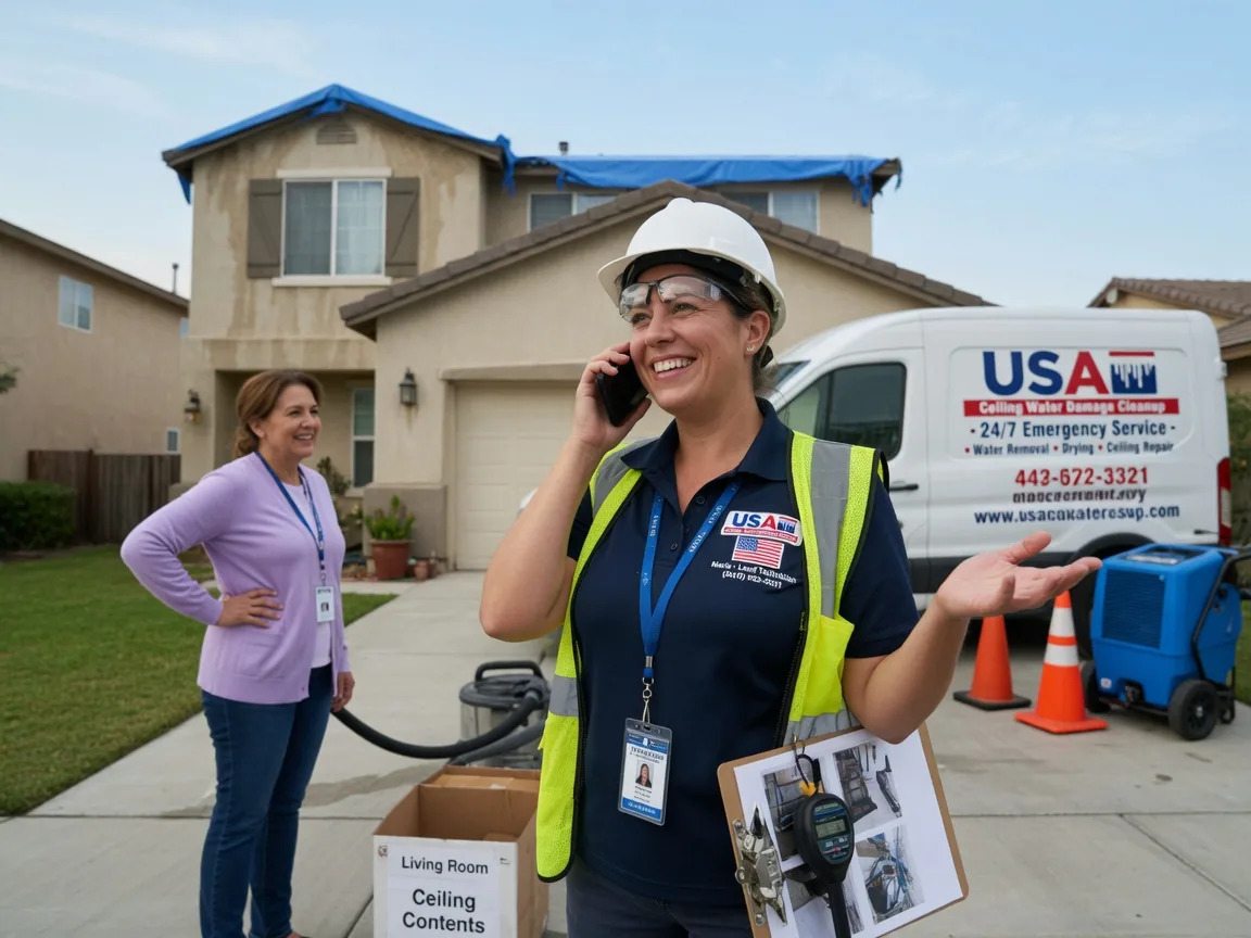 Ceiling Water Damage Restoration Fairchild Air Force Base, WA FAQs
